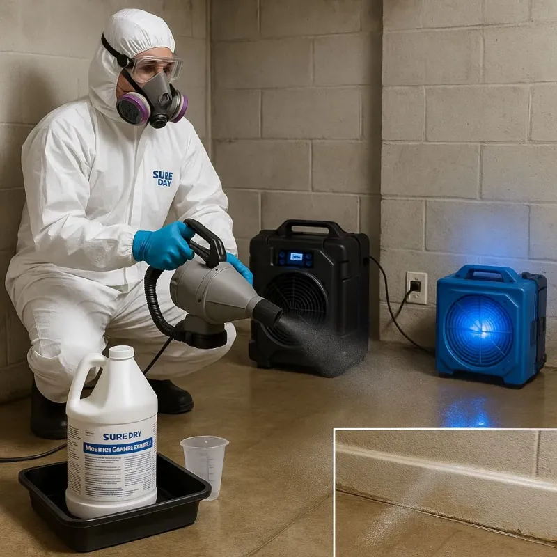 Sanitization and Odor Removal process in Mundys Corner, PA