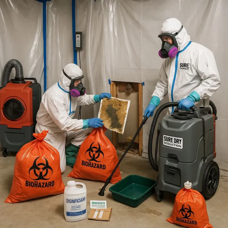 Contaminated Water Handling Protocols process in Mundys Corner, PA